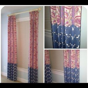 Stunning custom made panels - 7 feet.